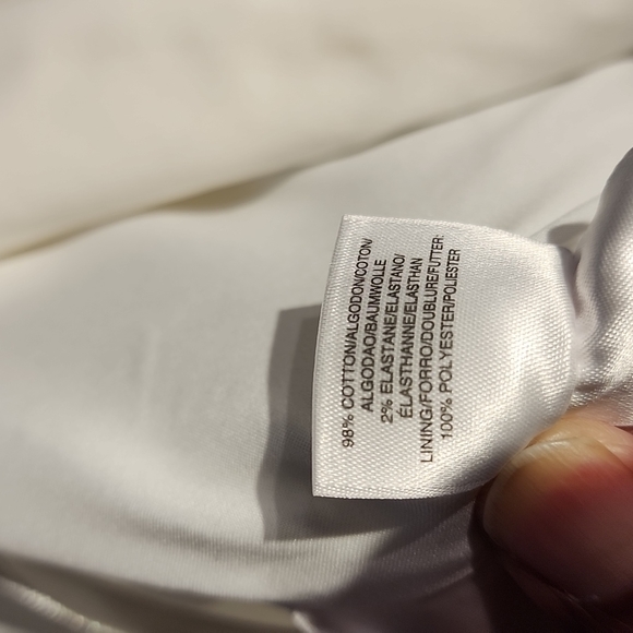 Anne Klein dress 98% cotton Sz 6 - Picture 11 of 15